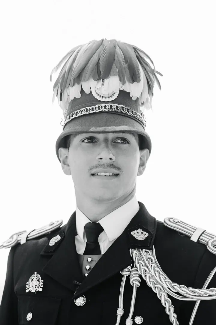 Mariage Monaco - Portrait marié Grand Uniforme