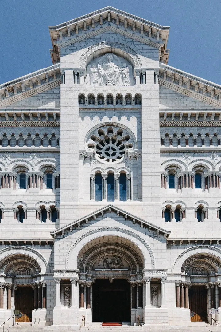 Cathédrale Saint-Nicolas Monaco - Architecture façade