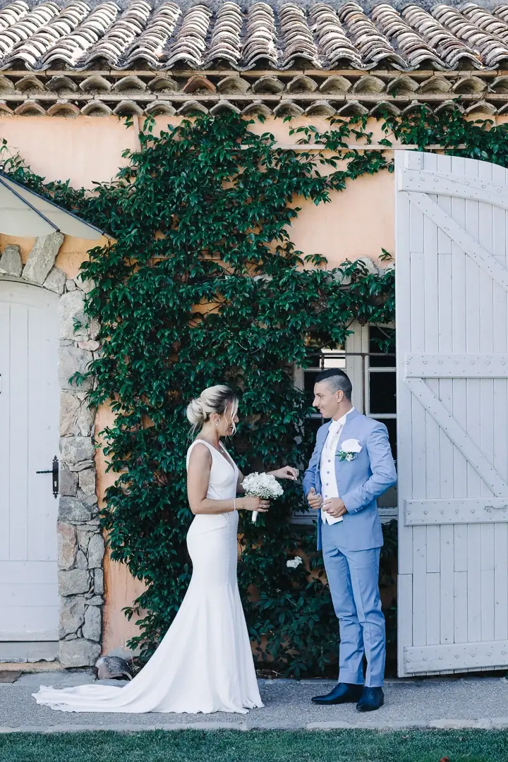Mariage Monaco photographe - Couple domaine Provence