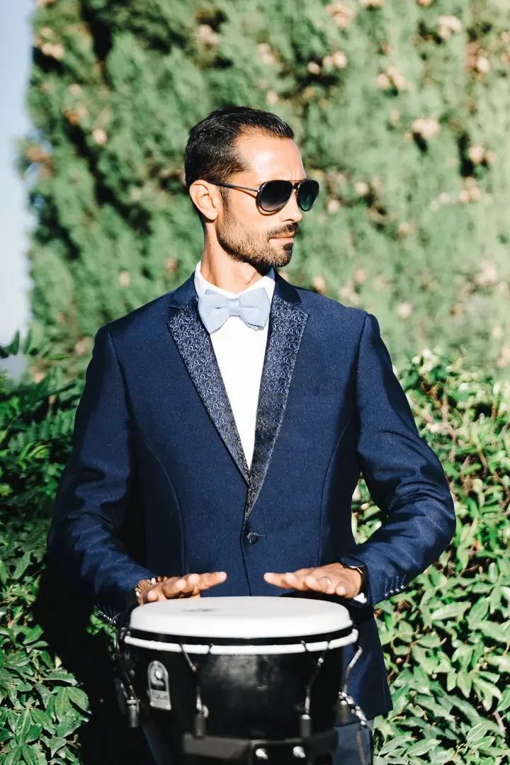 Cathédrale Monaco mariage - Percussionniste ambiance fête